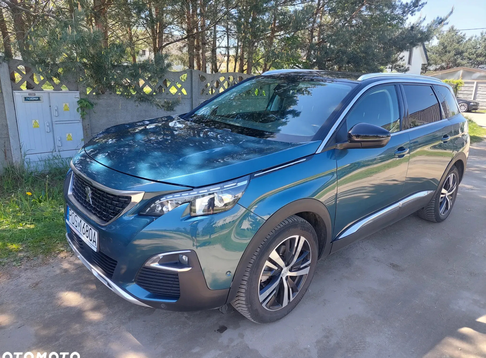 peugeot 5008 Peugeot 5008 cena 59500 przebieg: 70000, rok produkcji 2018 z Dobiegniew